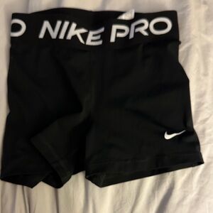Nike Pro Women's Black Athletic Shorts